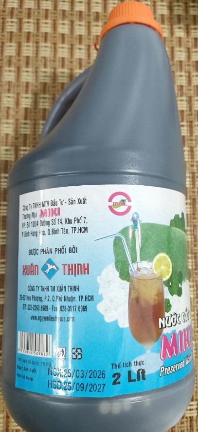 Nước Cốt Bí Đao Xuân Thịnh 2 lít